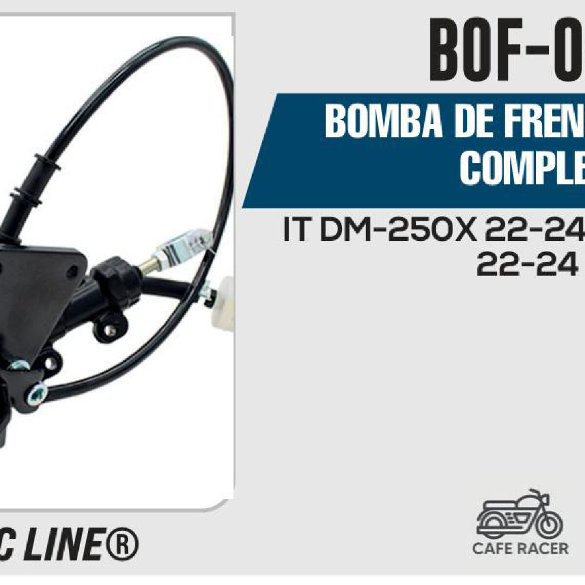 BOMBA DE FRENO TRASERA COMPLETA