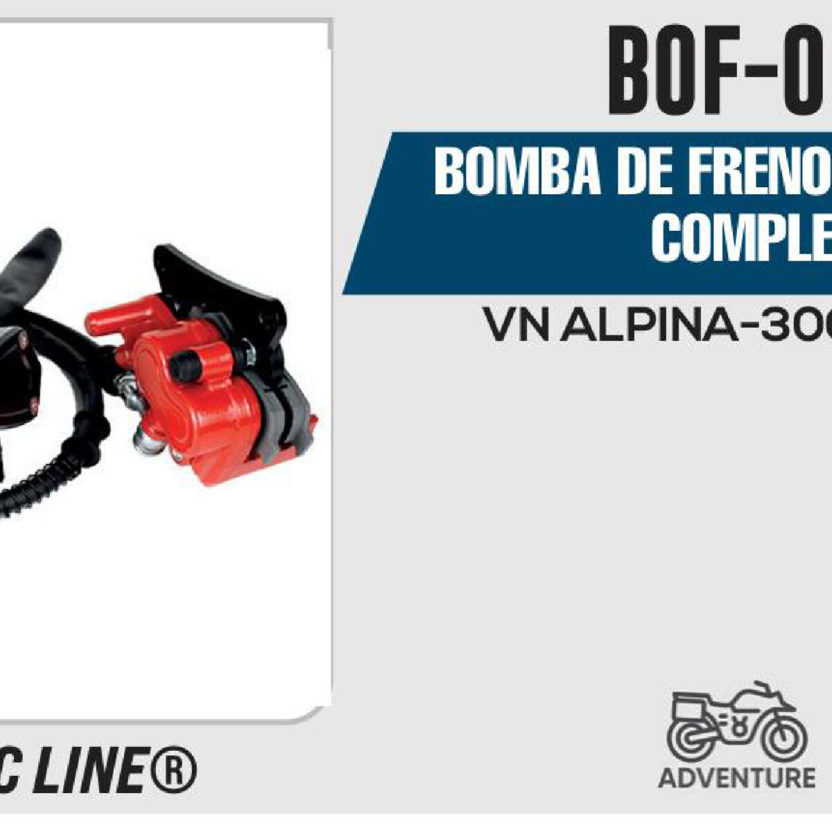 BOMBA DE FRENO DELANTERA COMPLETA