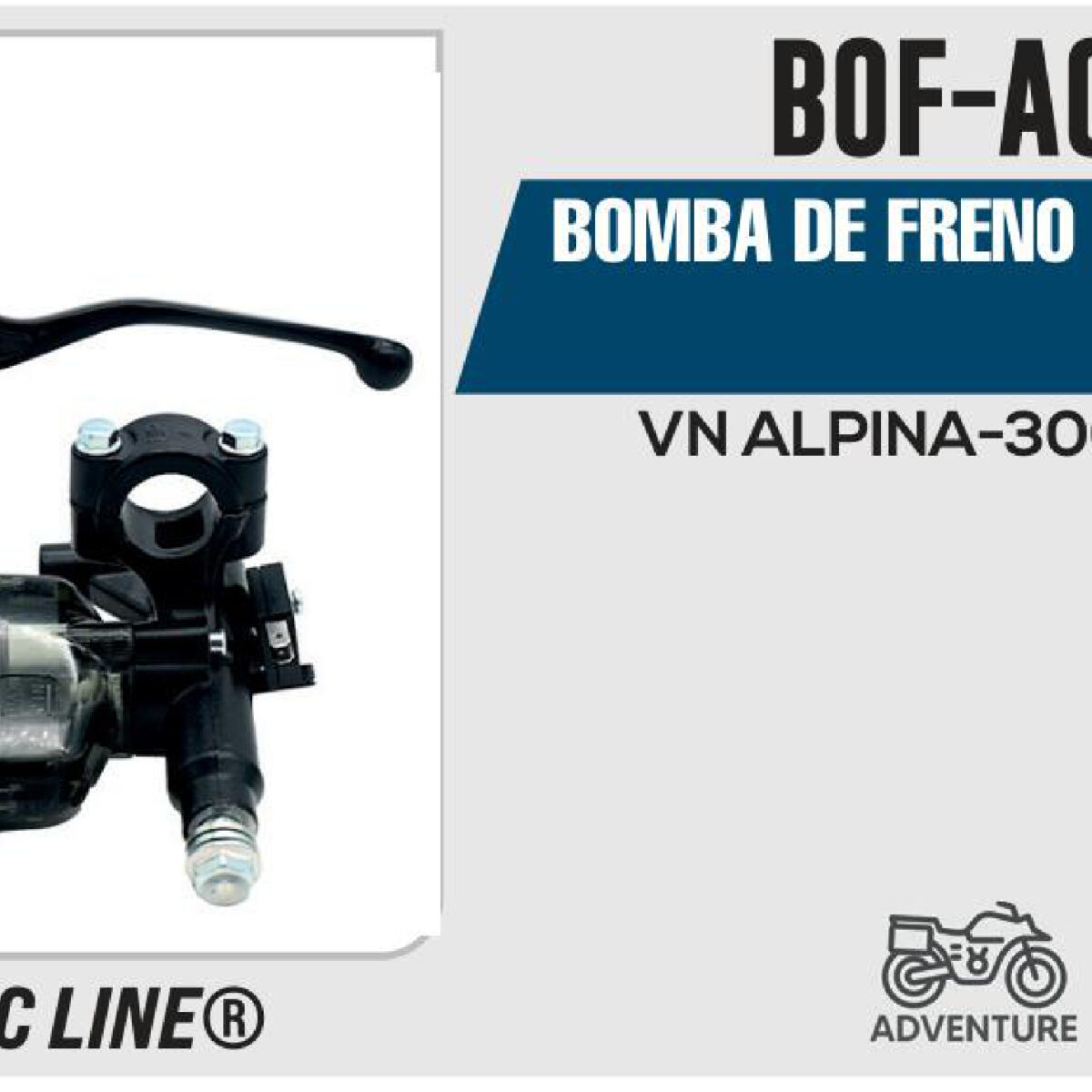 BOMBA DE FRENO CON MANIJA