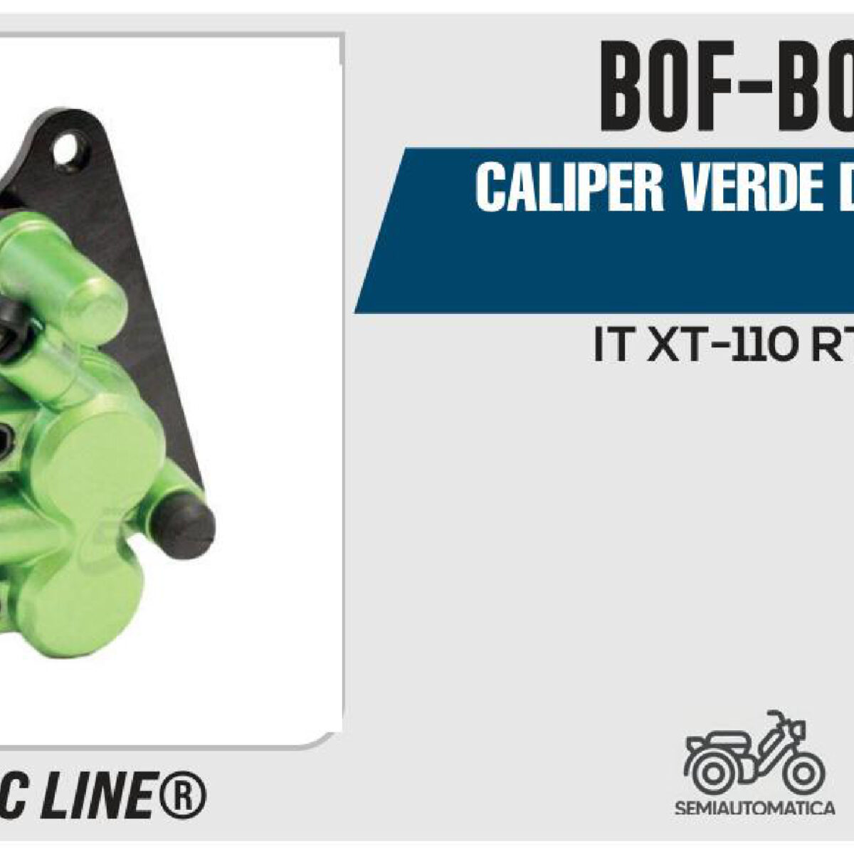 CALIPER VERDE DELANTERO