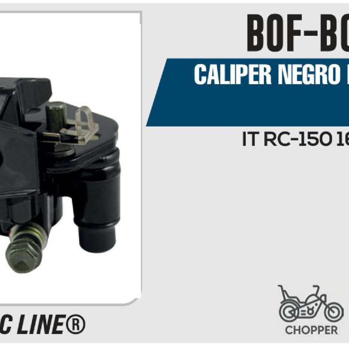 CALIPER NEGRO DELANTERO