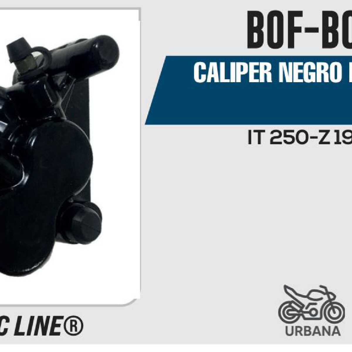 CALIPER NEGRO DELANTERO
