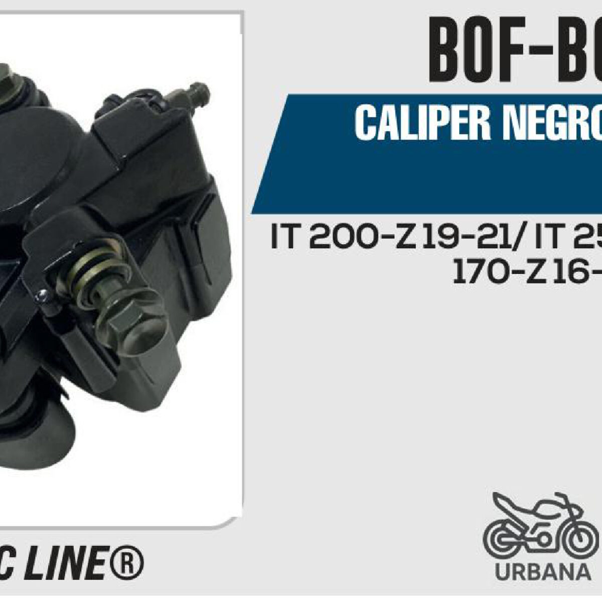 CALIPER NEGRO TRASERO