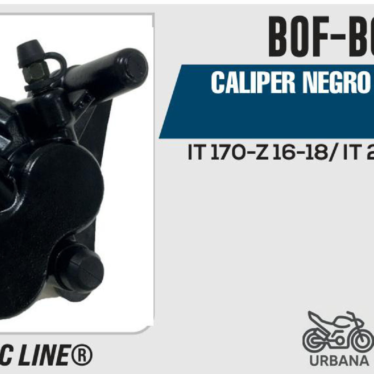 CALIPER NEGRO DELANTERO