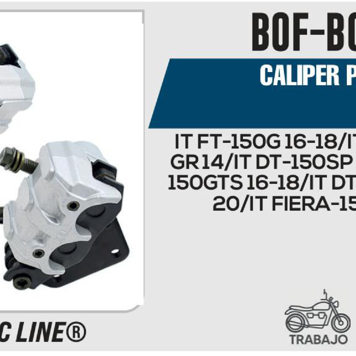 CALIPER PLATA