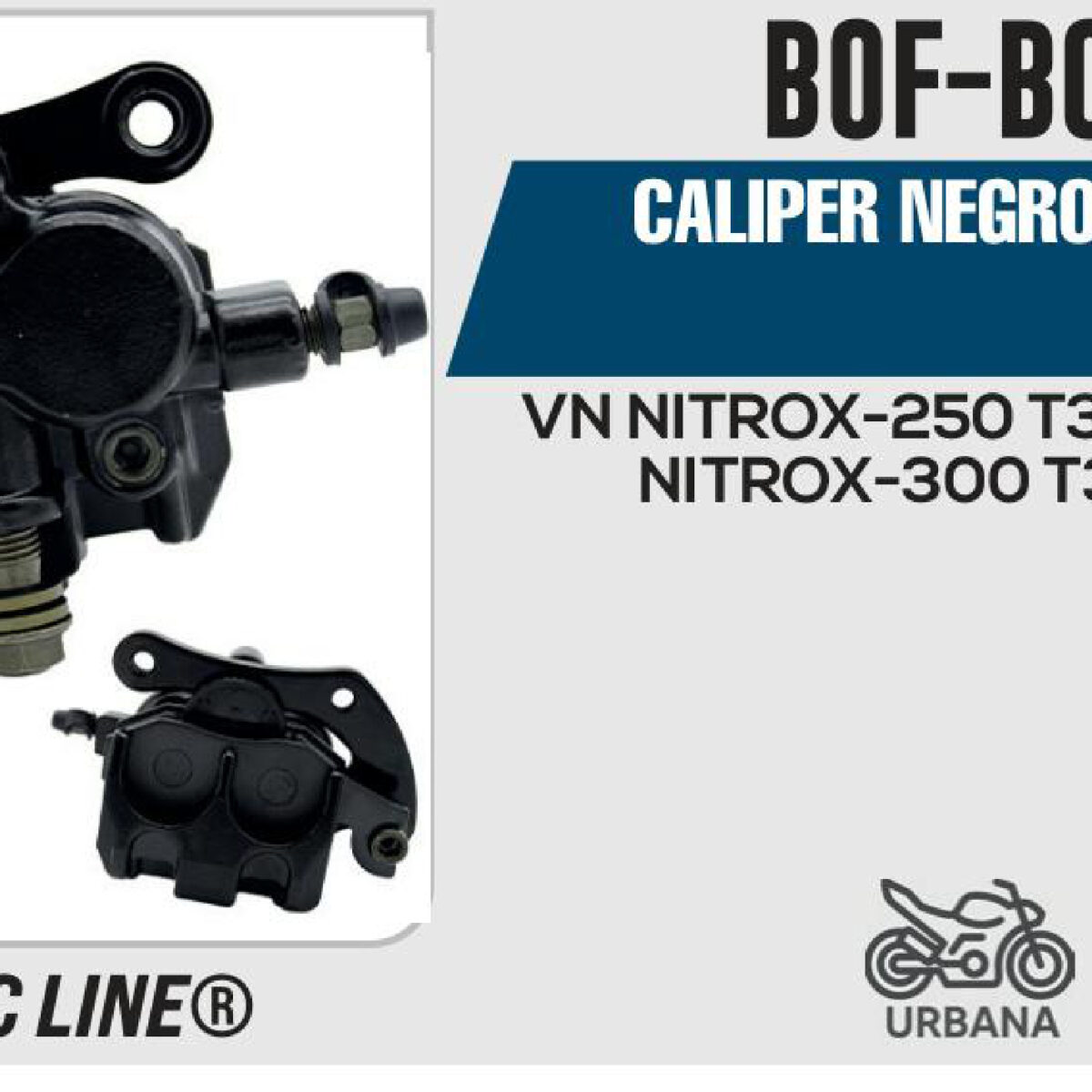 CALIPER NEGRO TRASERO
