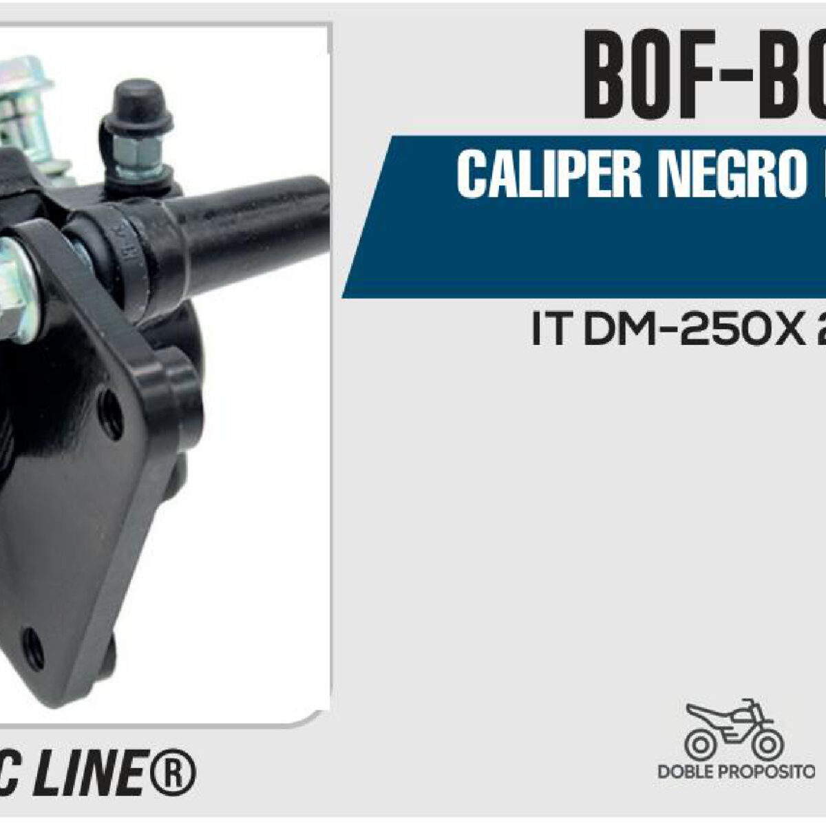 CALIPER NEGRO DELANTERO