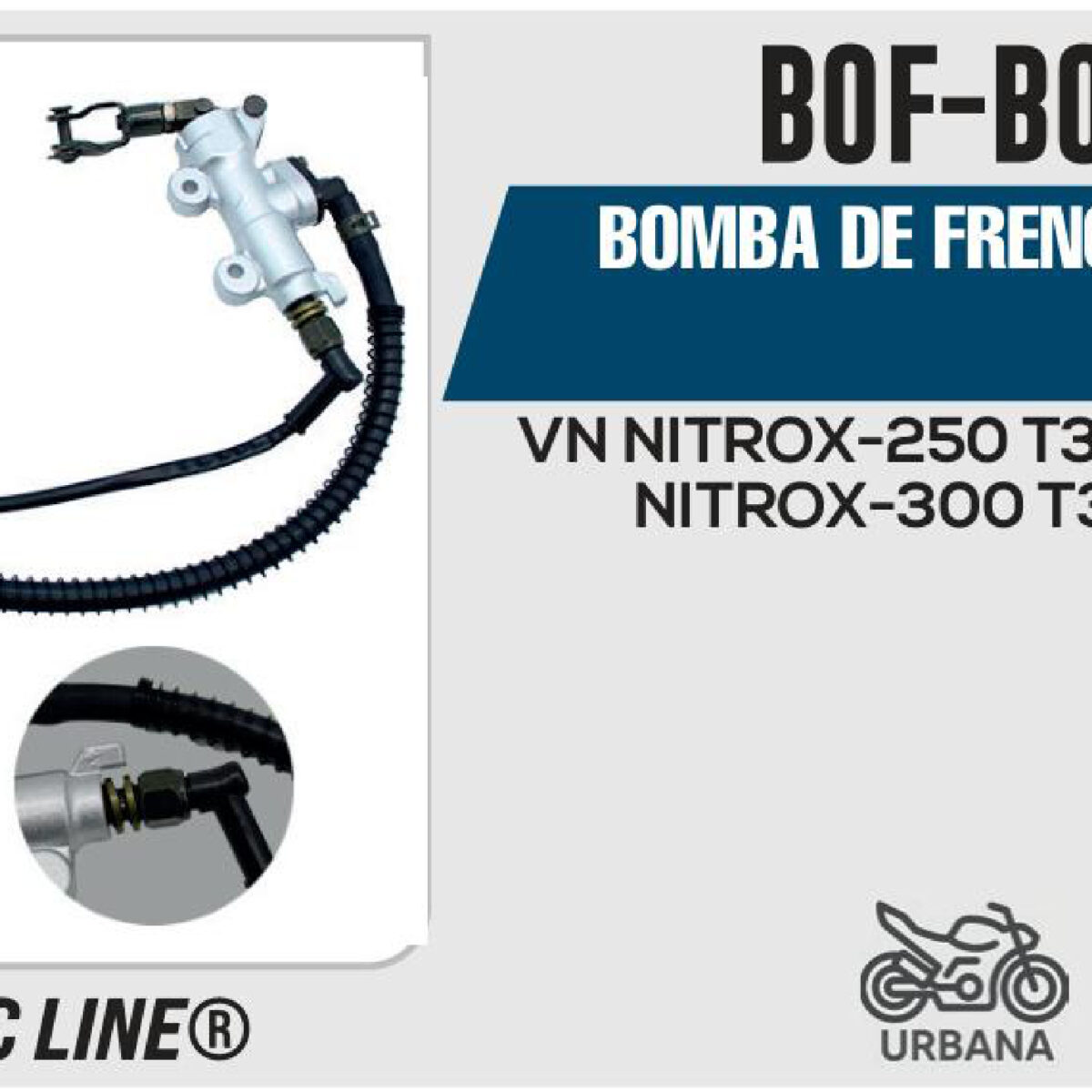 BOMBA DE FRENO TRASERA