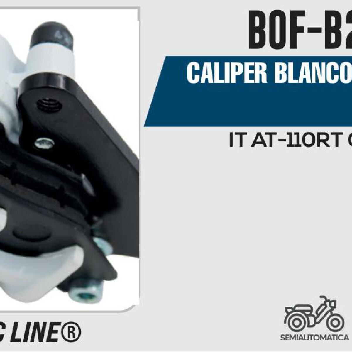 CALIPER BLANCO DELANTERO