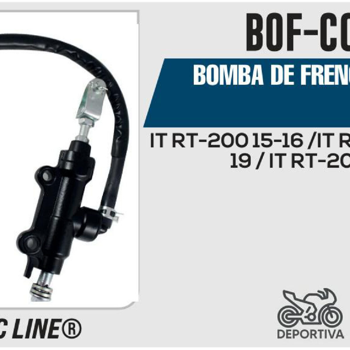 BOMBA DE FRENO TRASERO