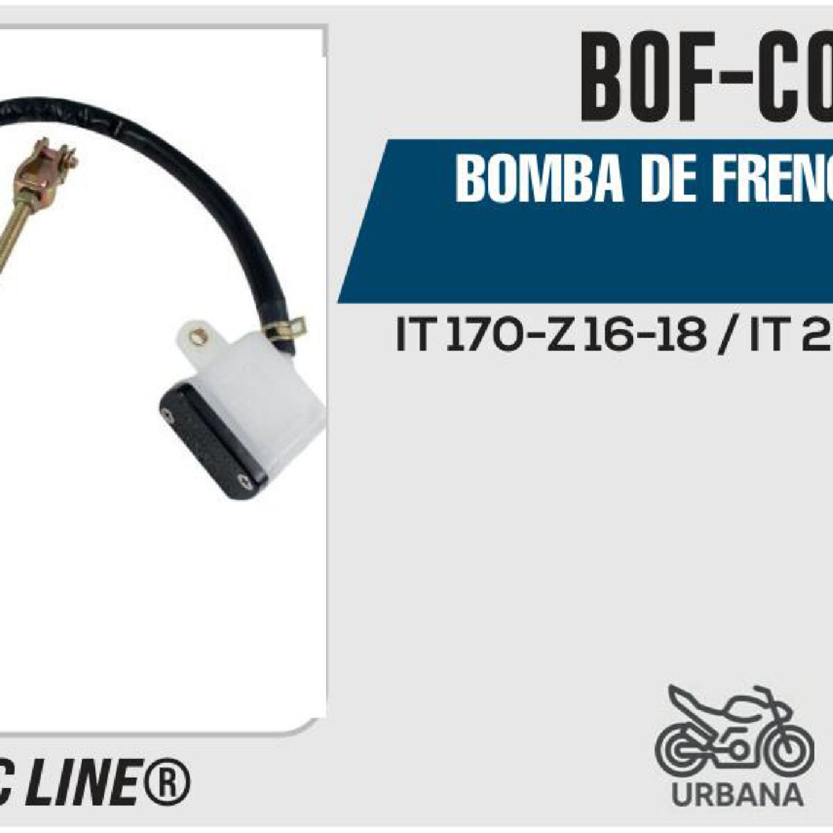 BOMBA DE FRENO TRASERO