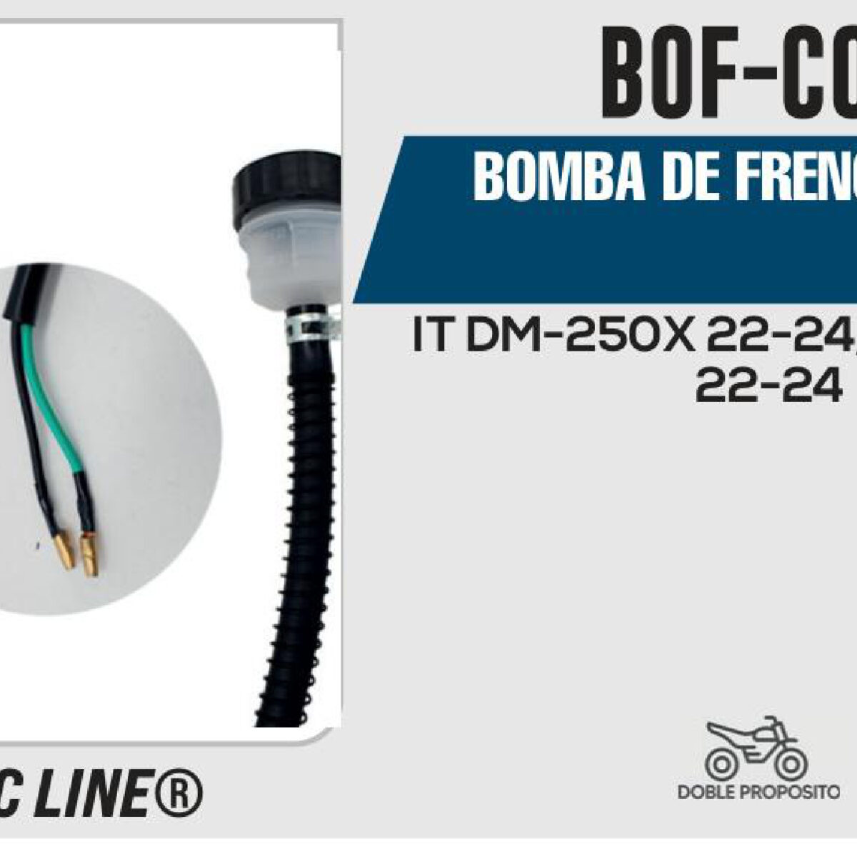BOMBA DE FRENO TRASERA