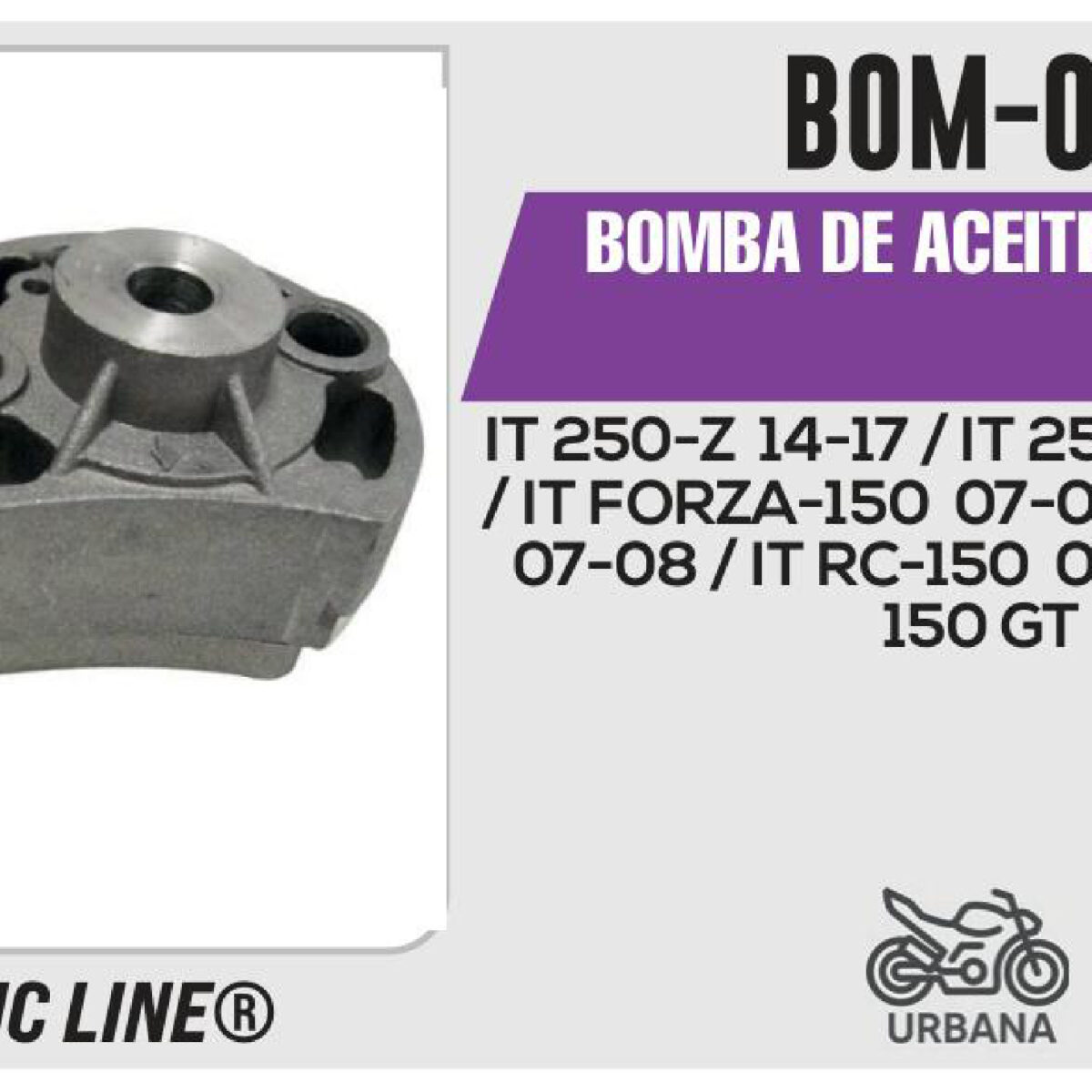BOMBA DE ACEITE COMPLETA