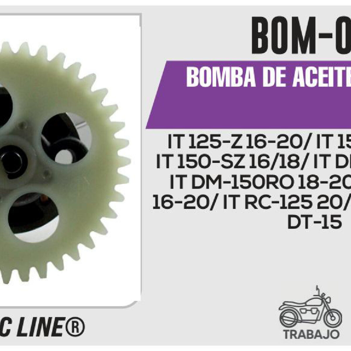 BOMBA DE ACEITE COMPLETA
