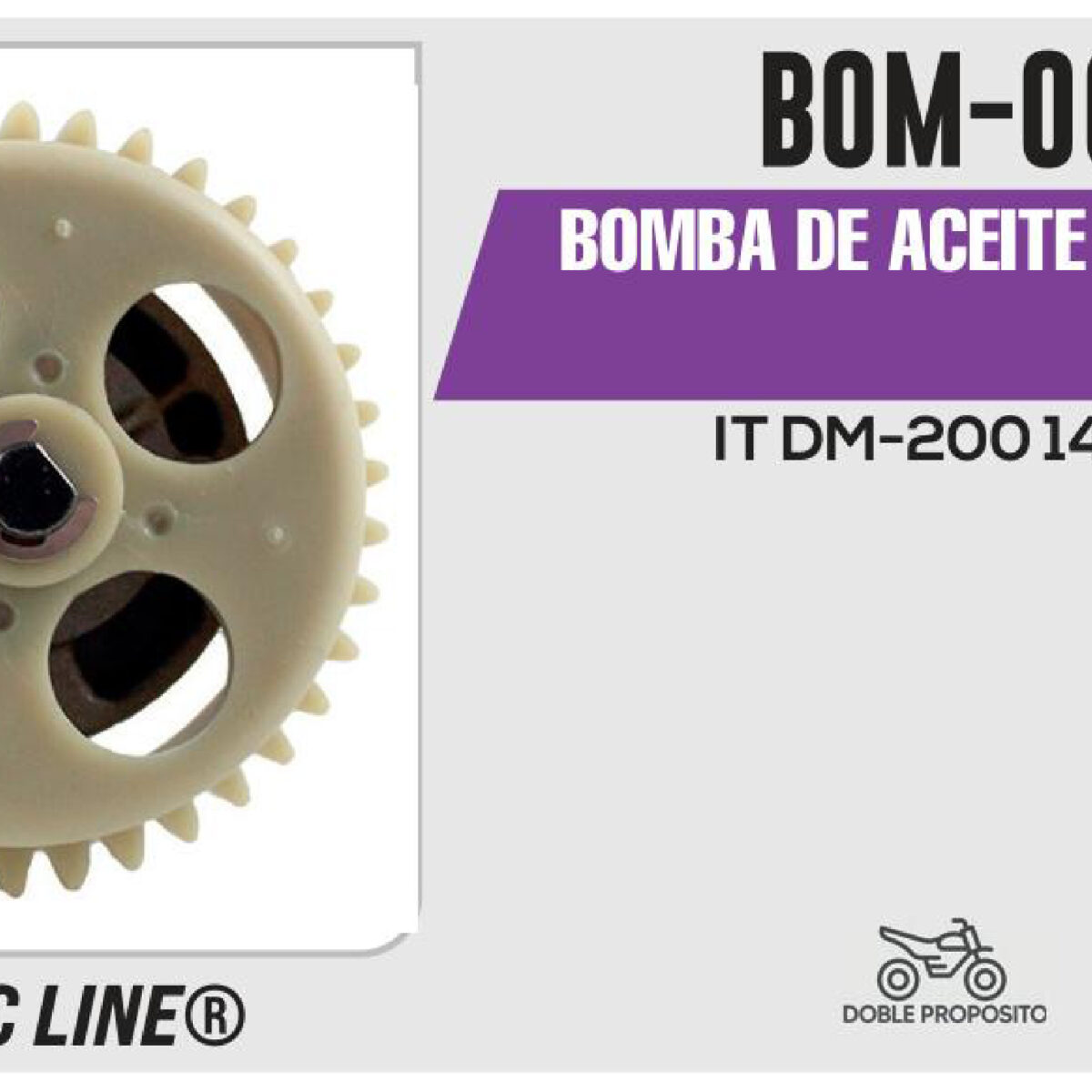 BOMBA DE ACEITE COMPLETA