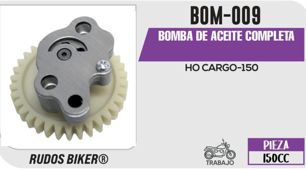 BOMBA DE ACEITE COMPLETA