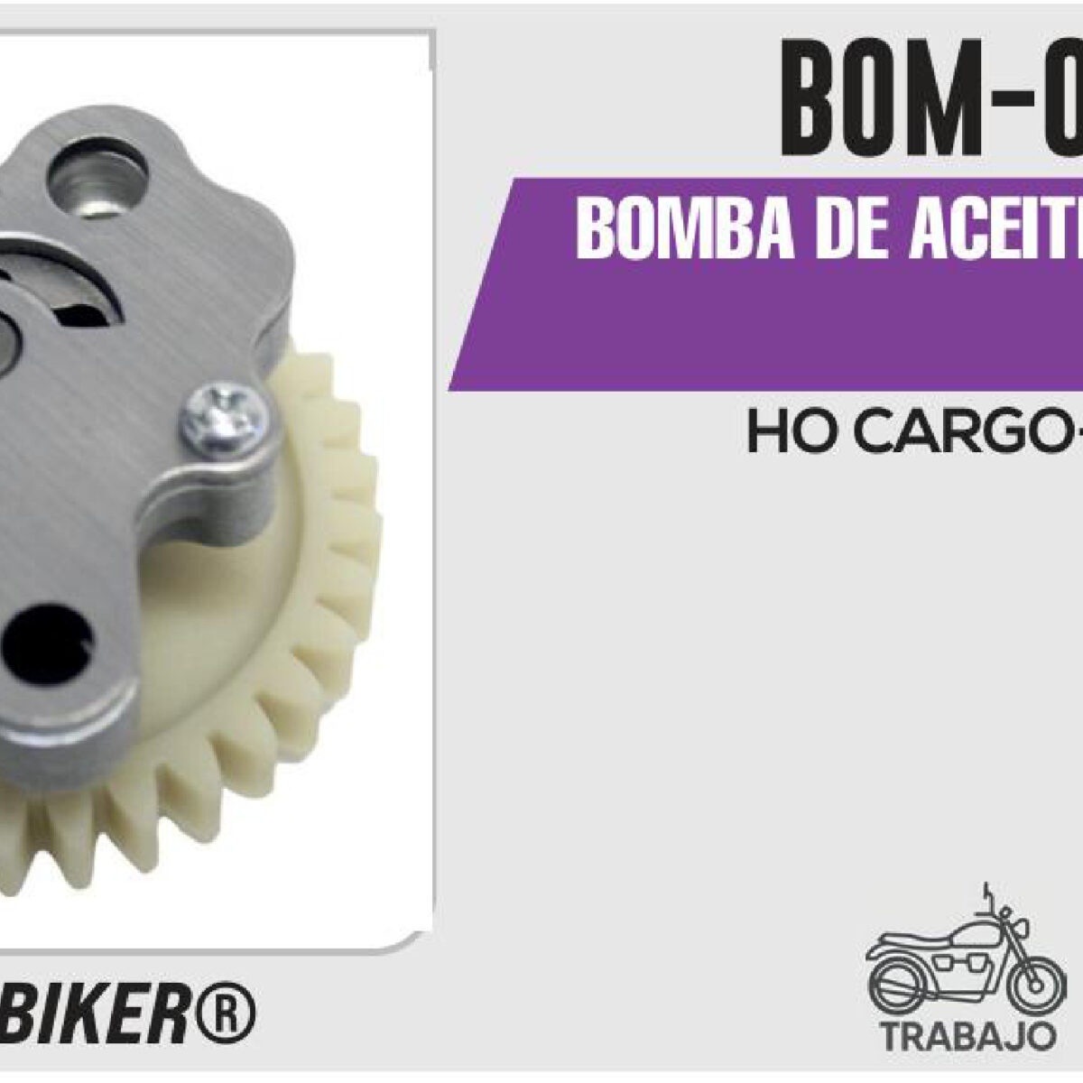 BOMBA DE ACEITE COMPLETA