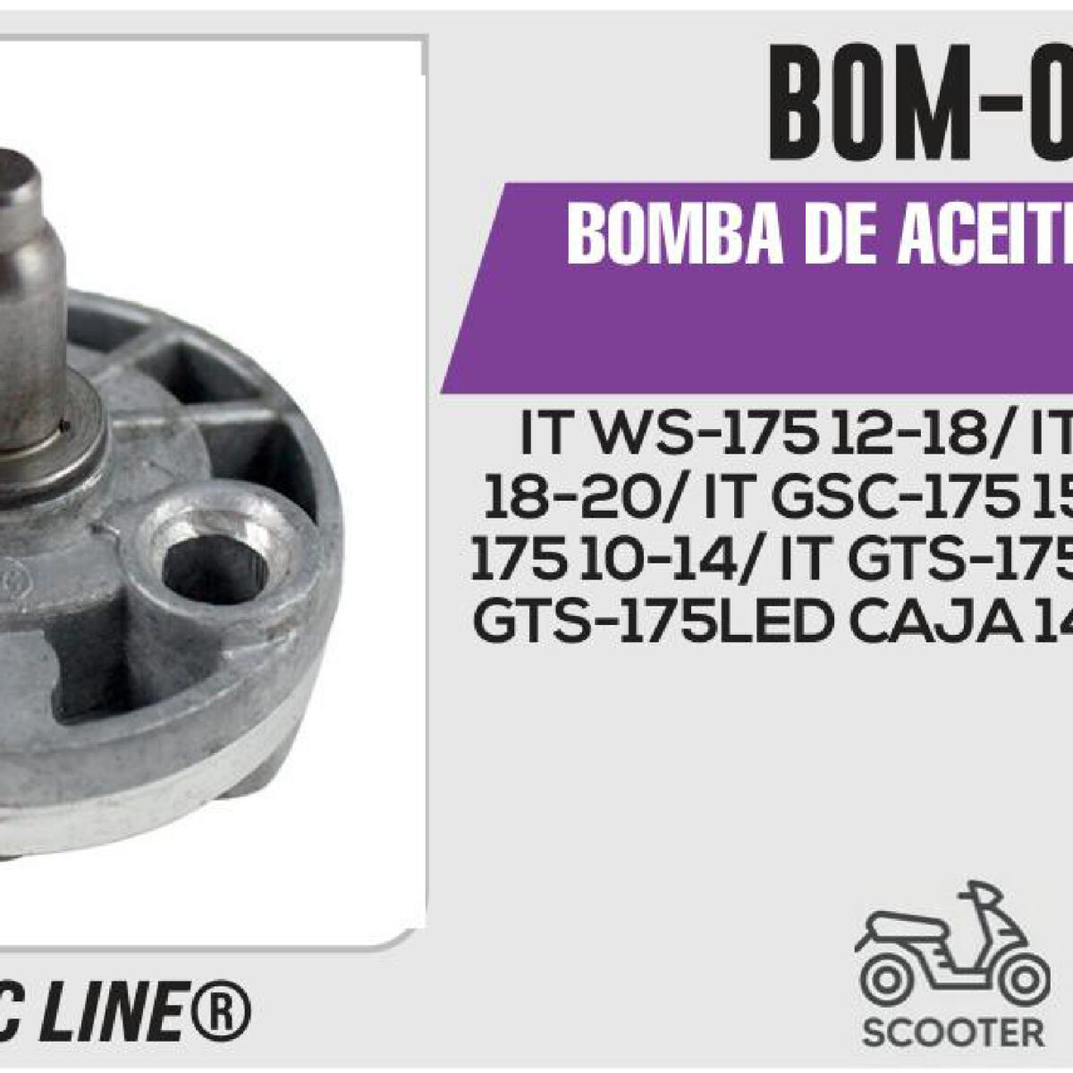 BOMBA DE ACEITE COMPLETA