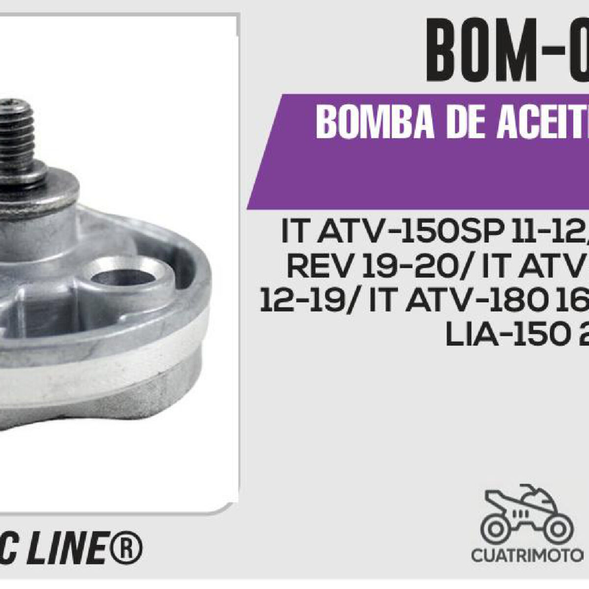 BOMBA DE ACEITE COMPLETA