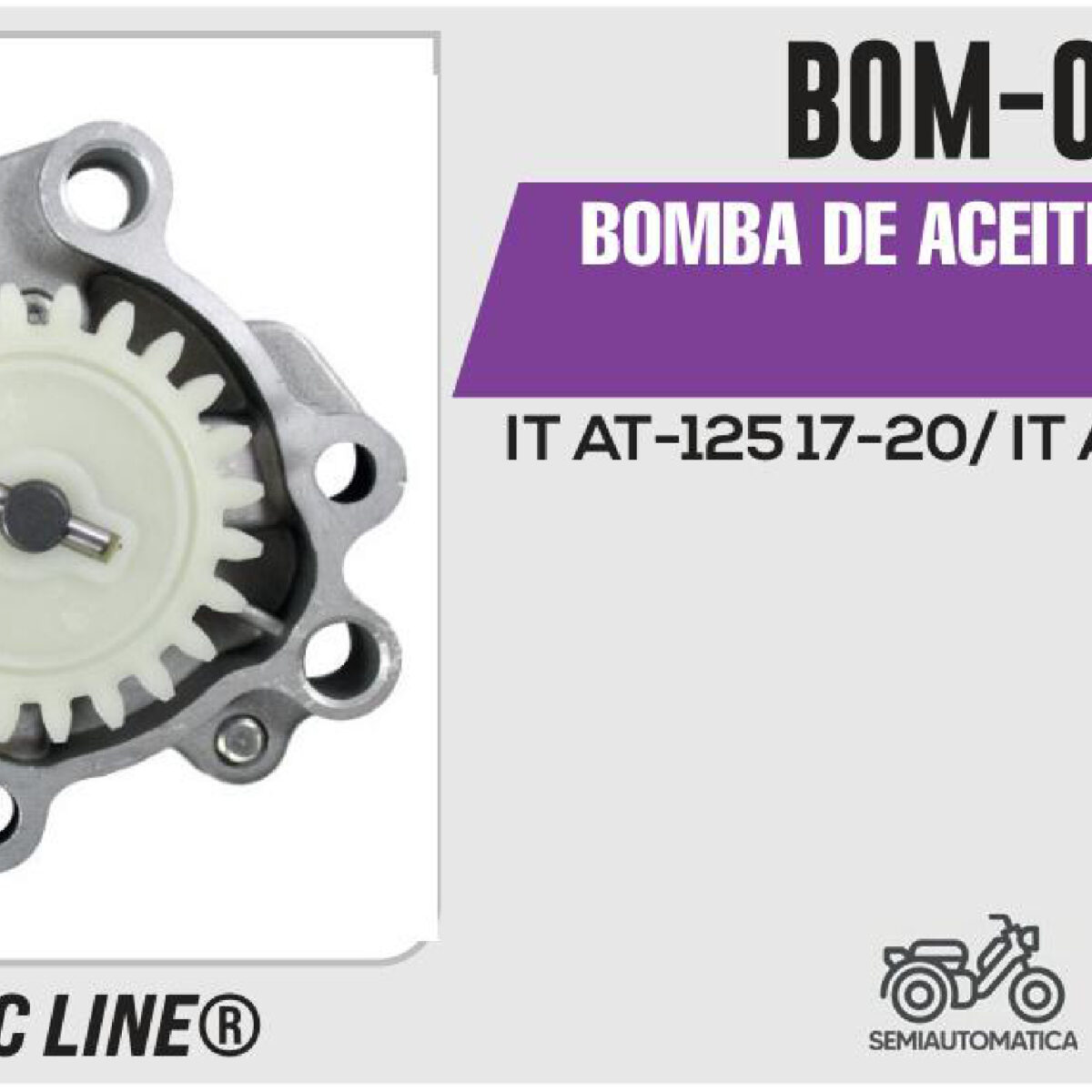 BOMBA DE ACEITE COMPLETA