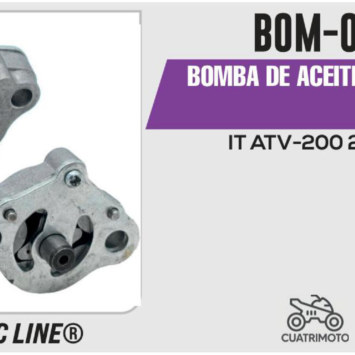 BOMBA DE ACEITE COMPLETA