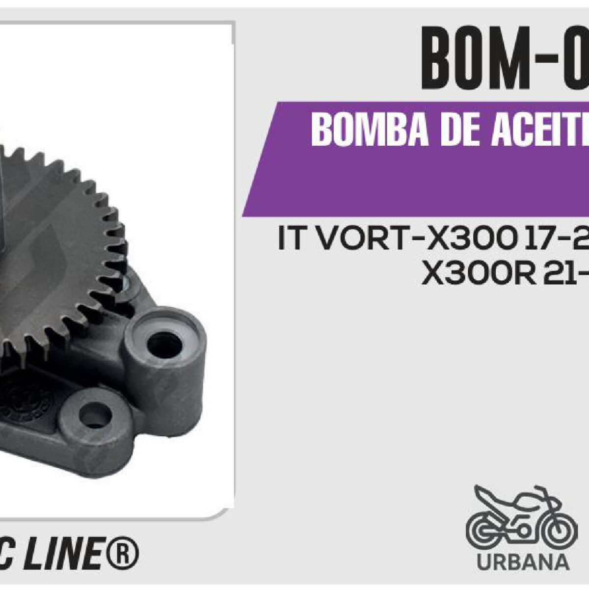 BOMBA DE ACEITE COMPLETA