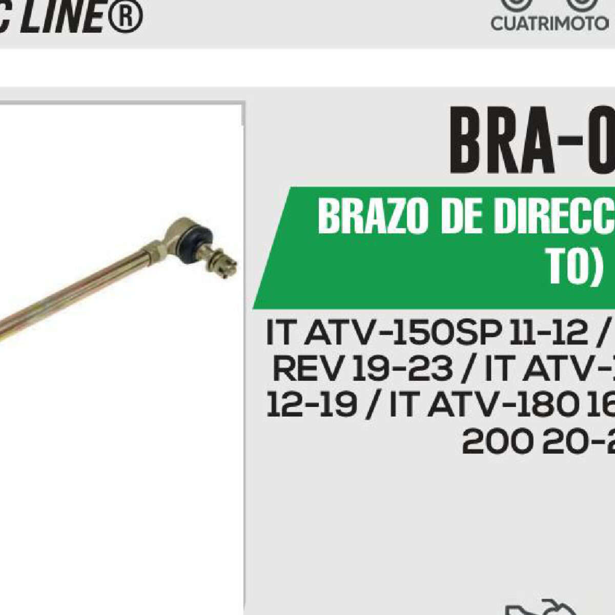 BRAZO DE DIRECCION (CONJUTO)