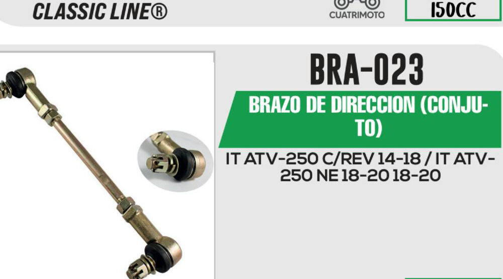 BRAZO DE DIRECCION (CONJUTO)