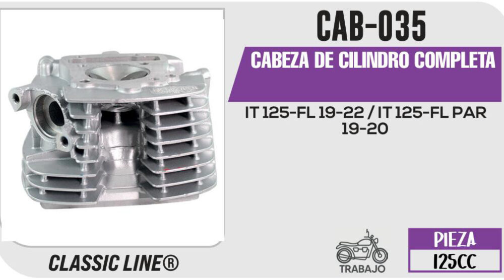 CABEZA DE CILINDRO COMPLETA