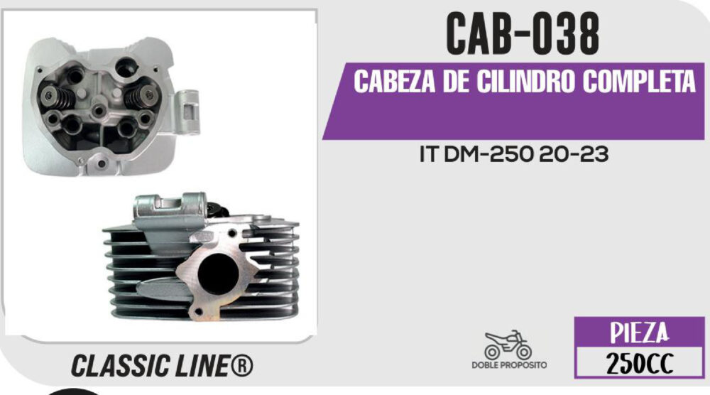 CABEZA DE CILINDRO COMPLETA