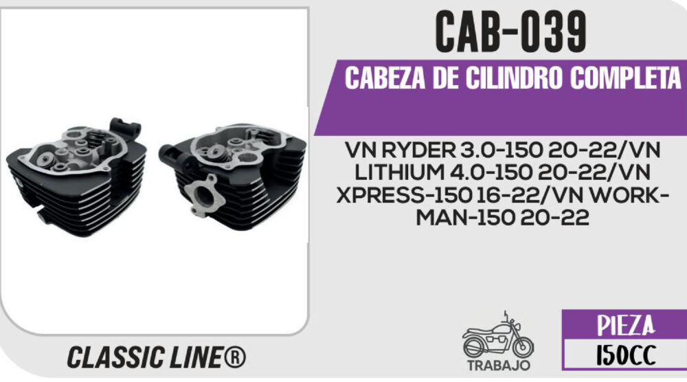 CABEZA DE CILINDRO COMPLETA