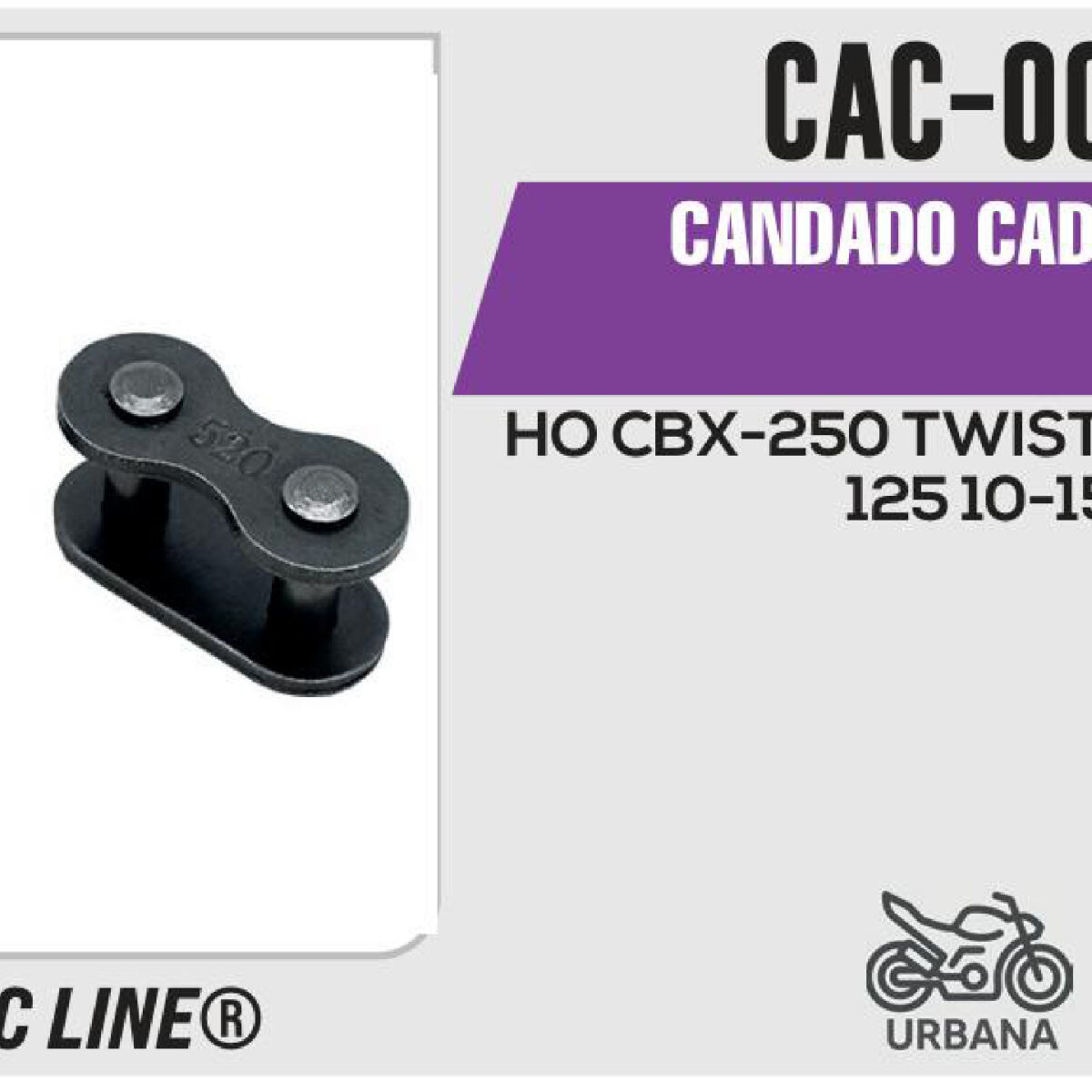 CANDADO CADENA 520
