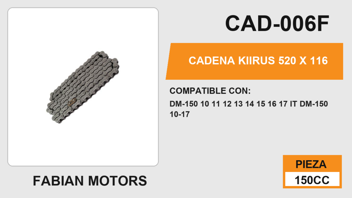 CADENA 520 X 116