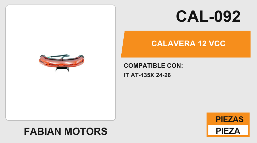 CALAVERA 12 Vcc