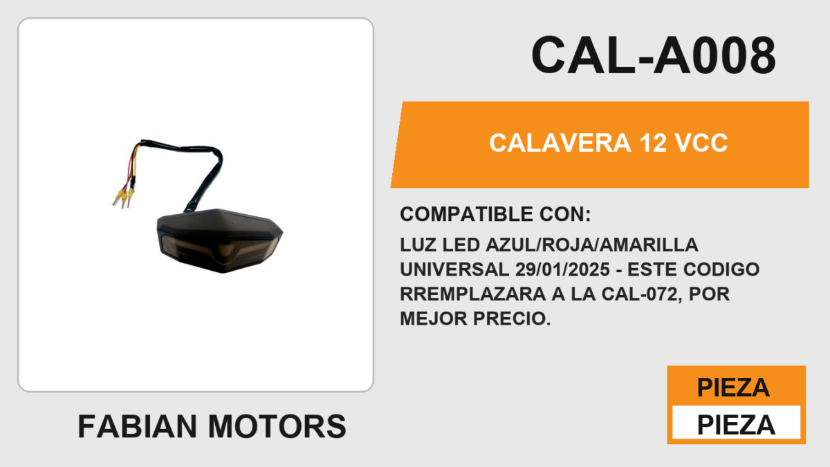 CALAVERA 12Vcc