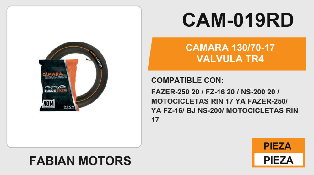 130/70-17 VALVULA TR4