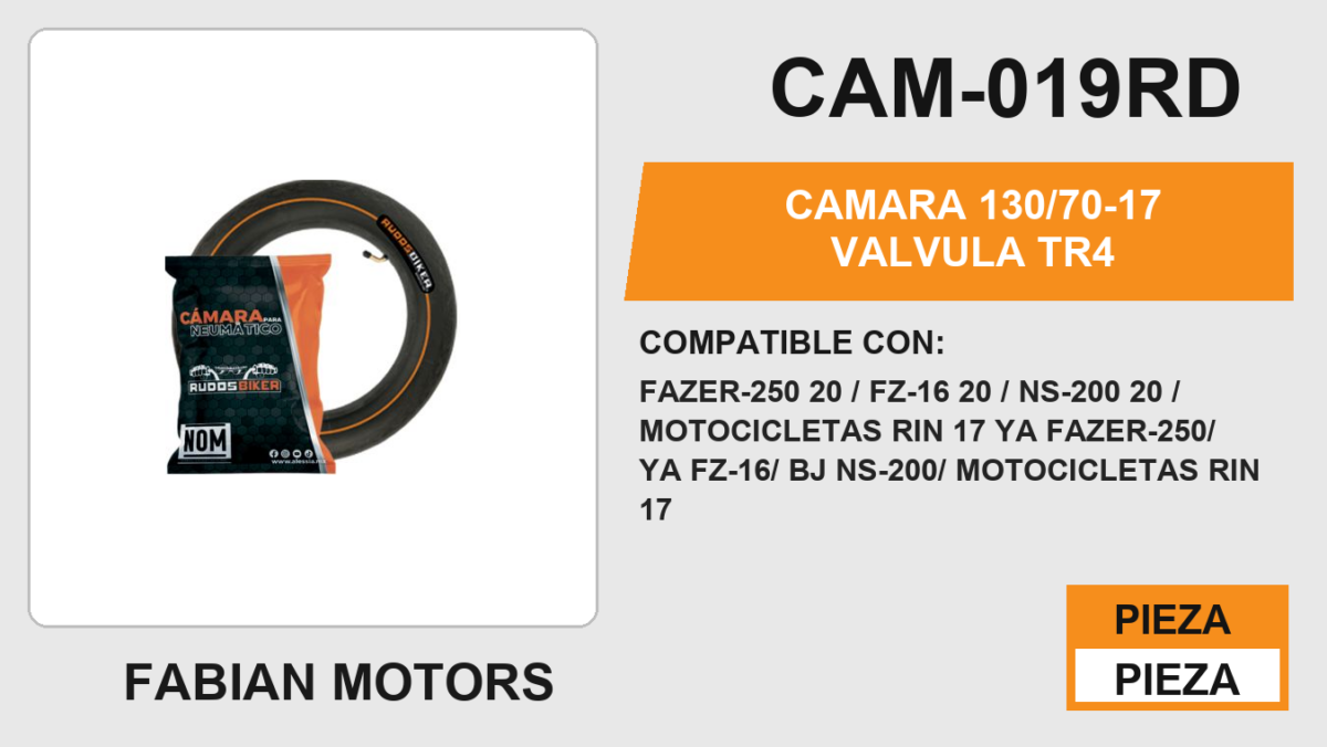 130/70-17 VALVULA TR4