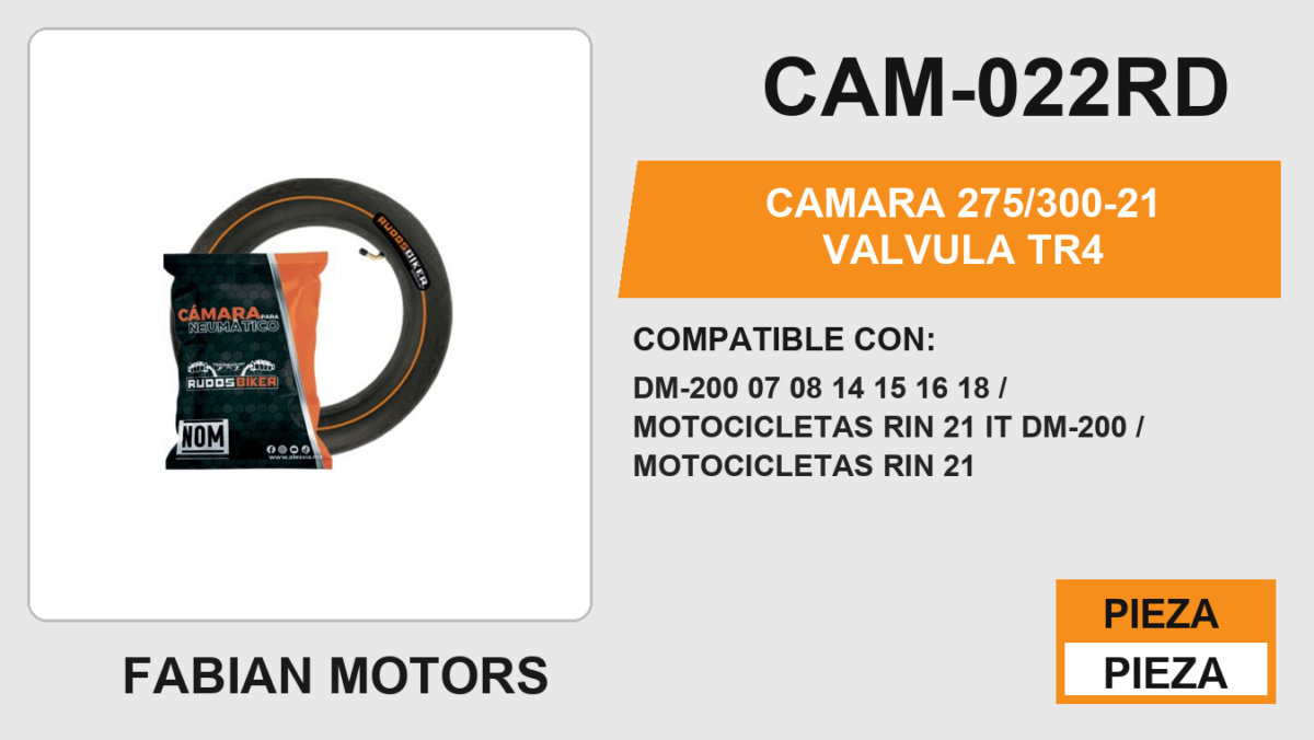 2.75/3.00-21 VALVULA TR4
