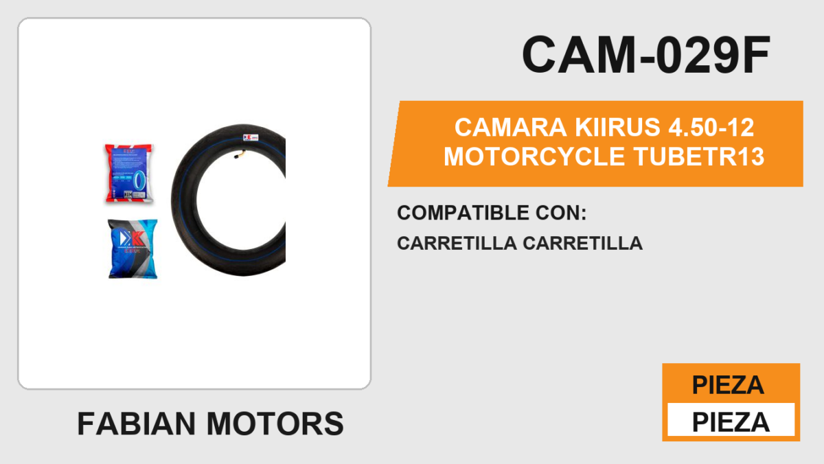4.50-12 Motorcycle TubeTR13