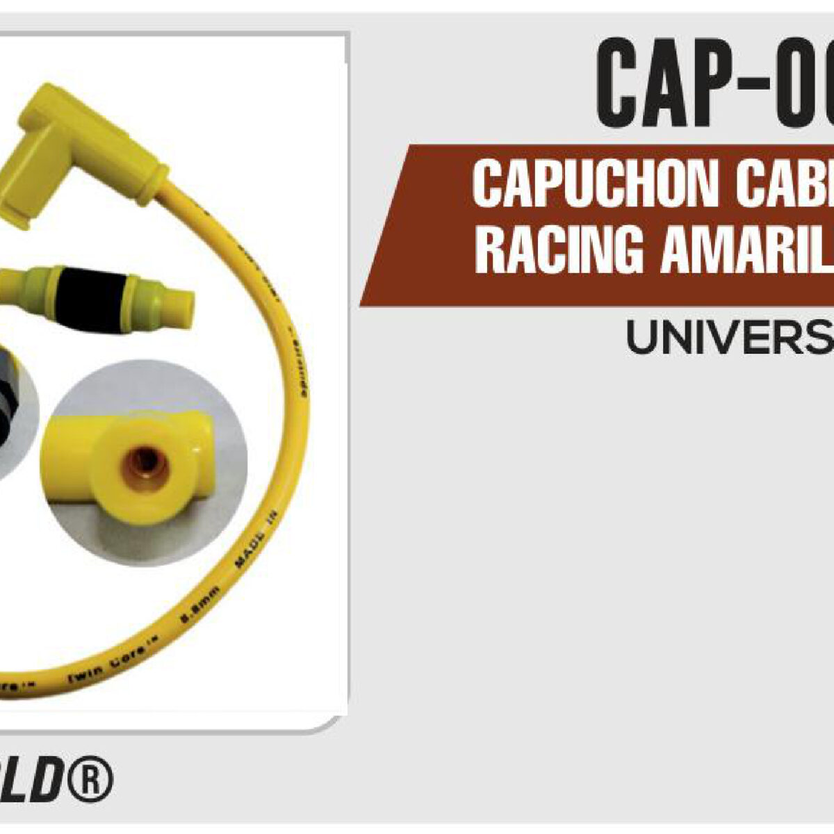 CAPUCHON CABLE DE BUJIA