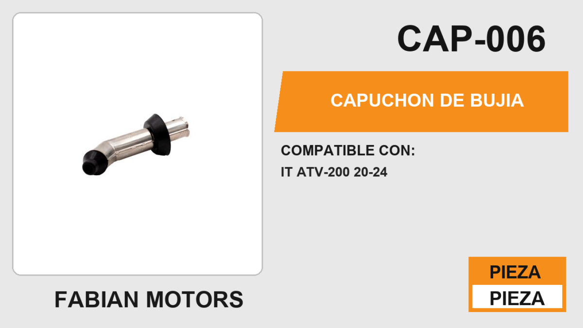 CAPUCHON DE BUJIA