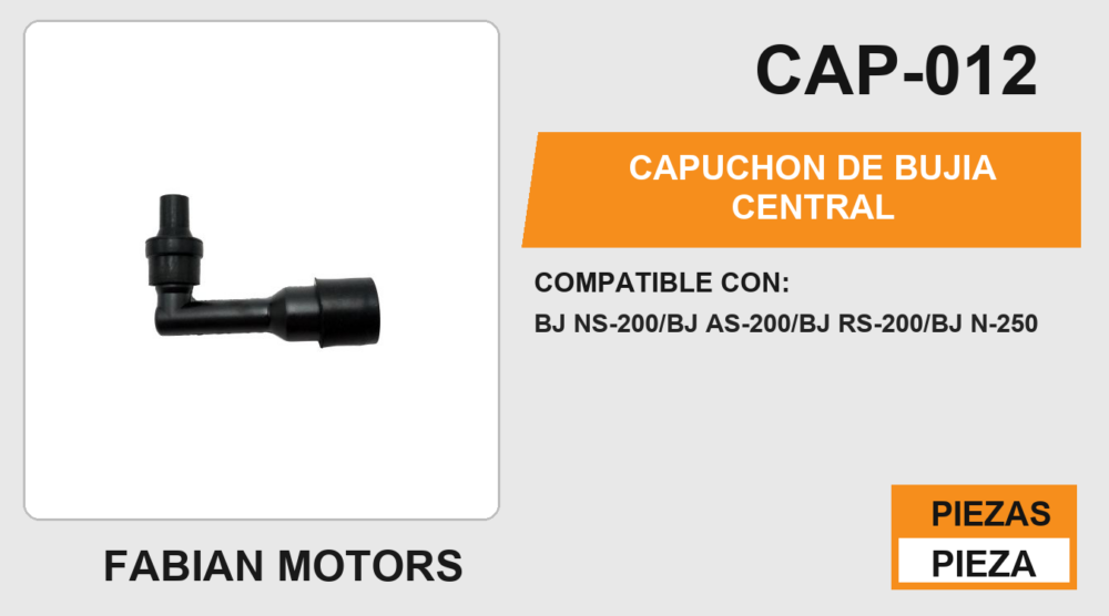 CAPUCHON DE BUJIA CENTRAL