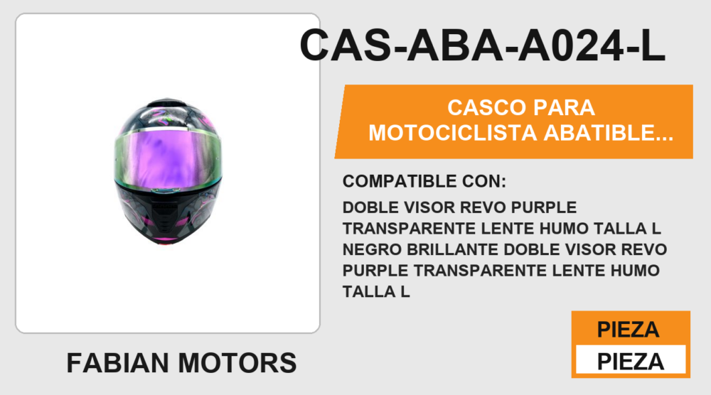 CASCO ABATIBLE CRAZY BEAR NEGRO CERTFIICADO "DOT"