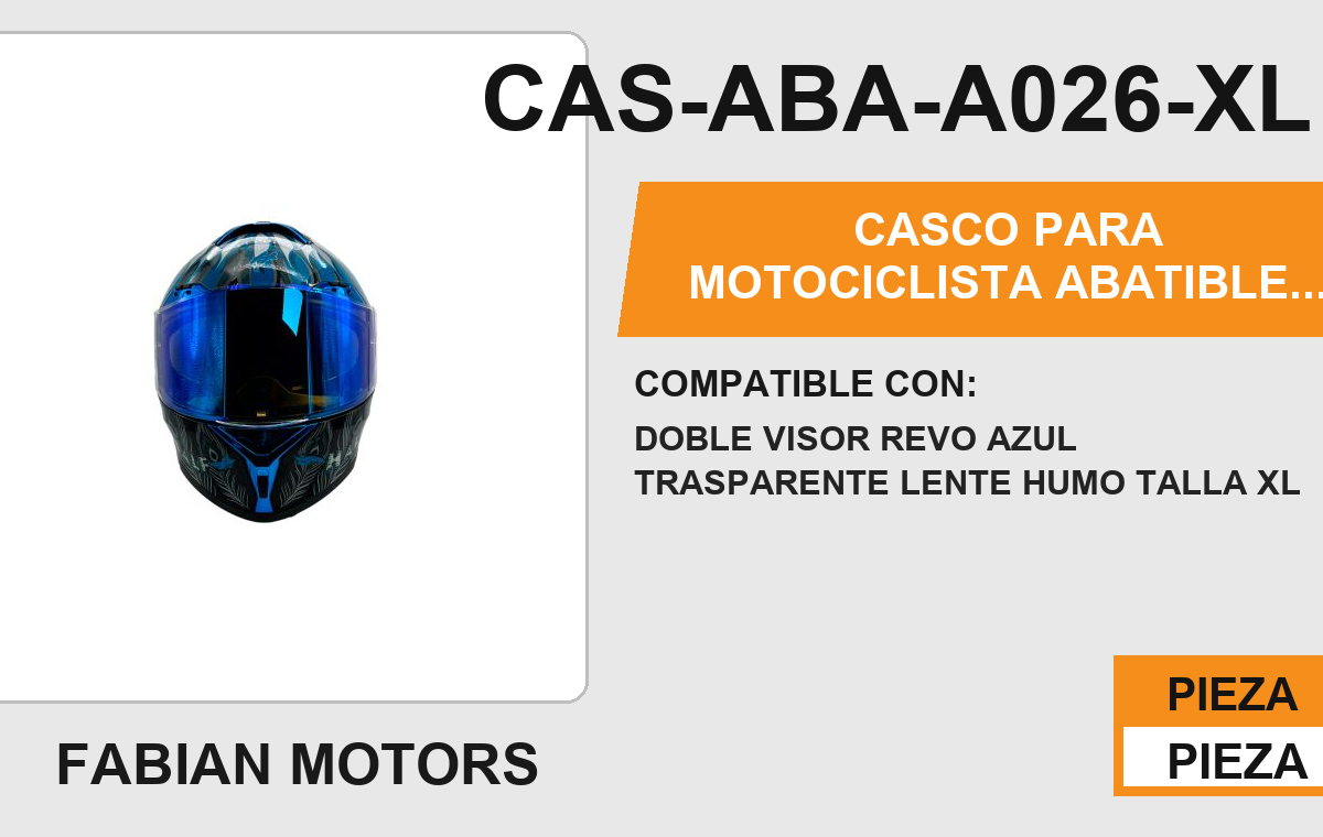 CASCO PARA MOTOCICLISTA ABATIBLE ALEBRIJE GRIS HALF® CERTIFICADO DOT