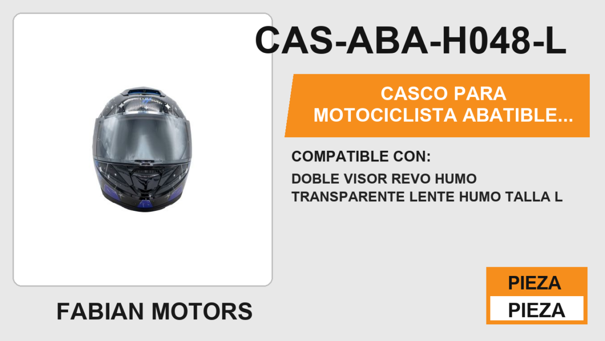 CASCO PARA MOTOCICLISTA ABATIBLE GALATICO HALF® CERTIFICADO ECE-22.06