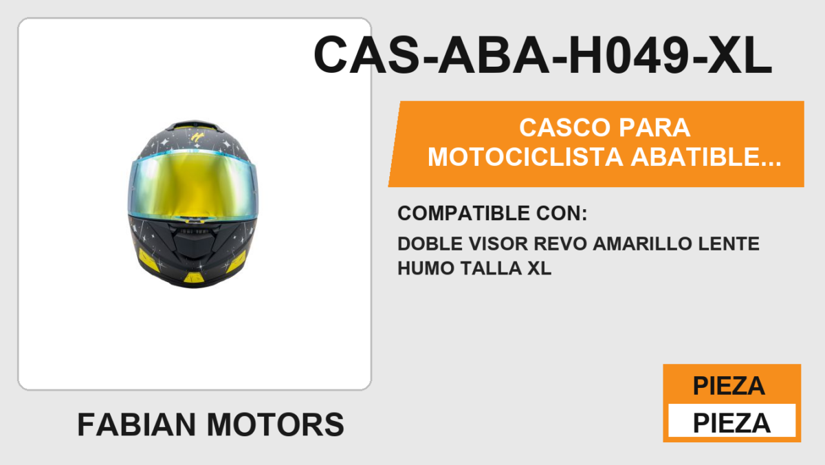 CASCO PARA MOTOCICLISTA ABATIBLE SPACE HALF® CERTIFICADO ECE-22.06