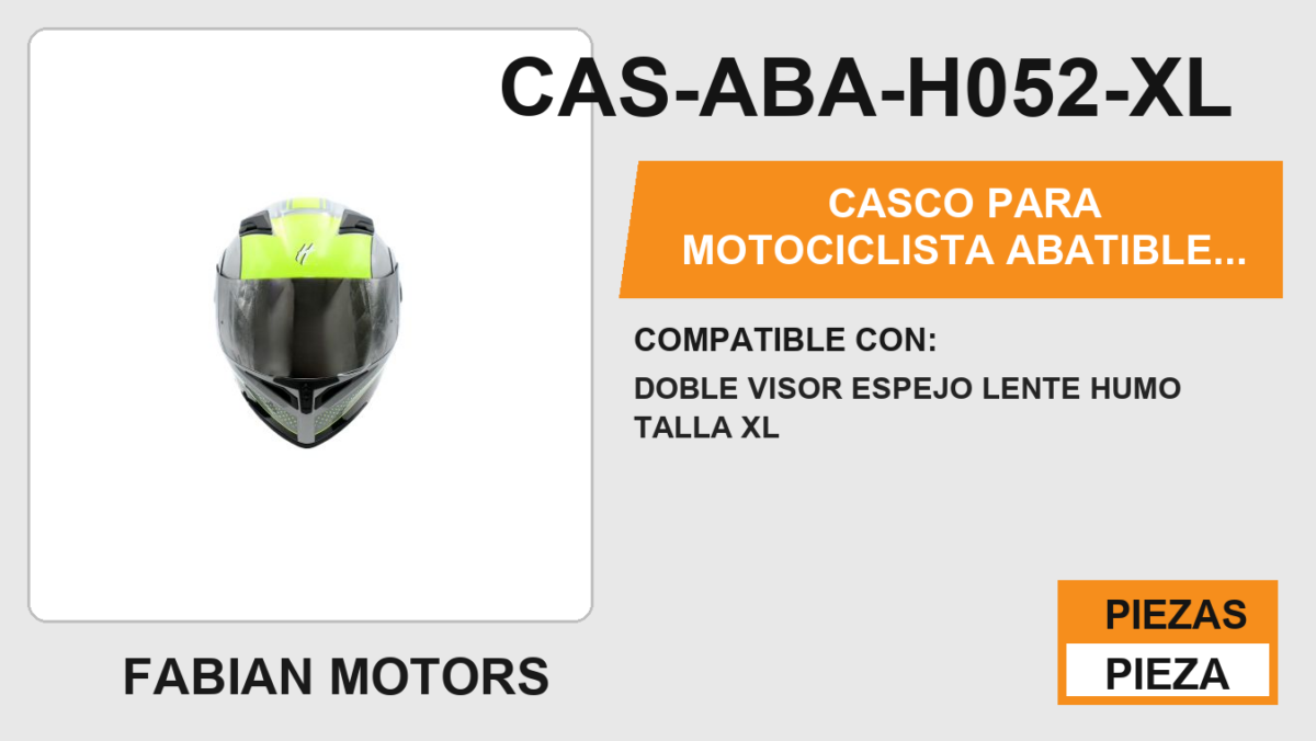 CASCO PARA MOTOCICLISTA  ABATIBLE  GRAY SPORTER  HALF® CERTIFICADO DOT (PINLOCK)