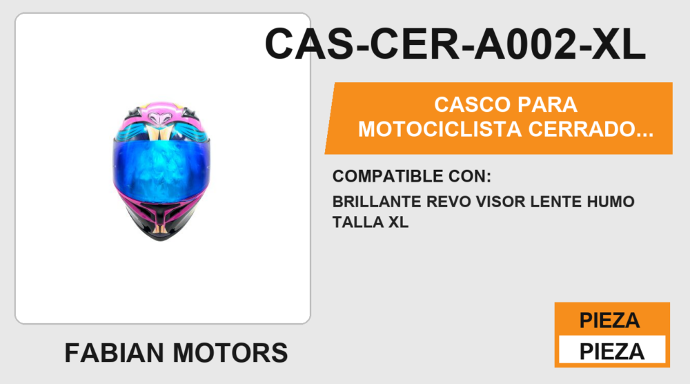 CASCO CERRADO FURY BUNNY CERTIFICADO " DOT "
