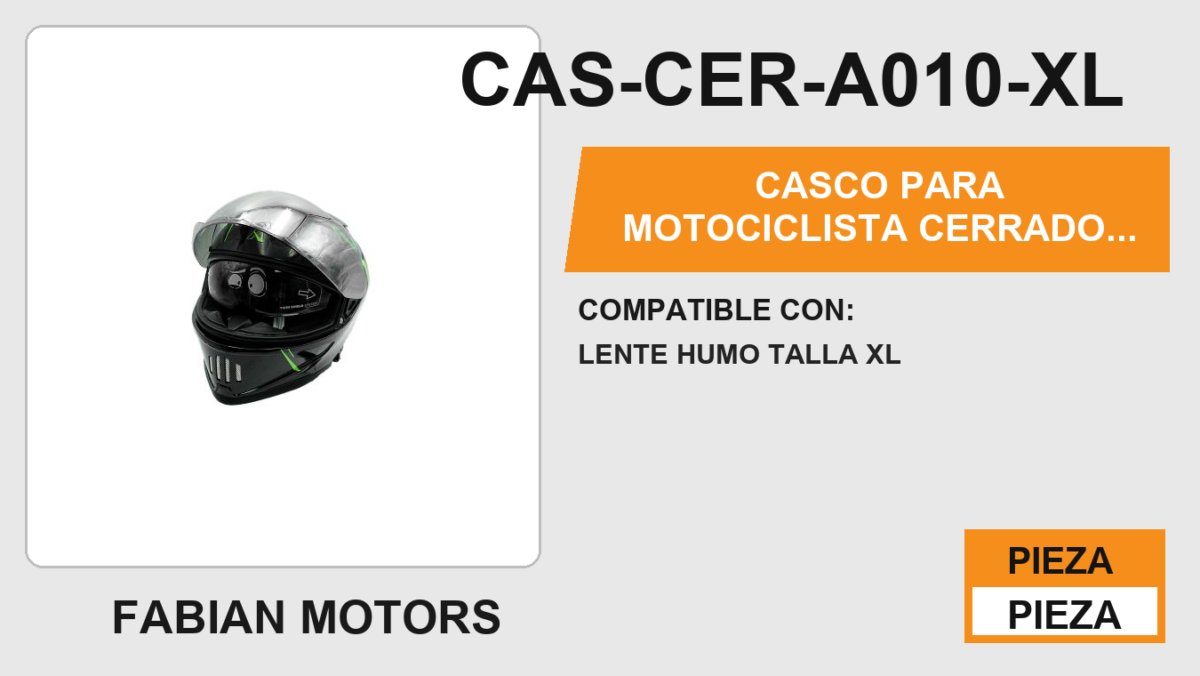 CASCO PARA MOTOCICLISTA CERRADO  GREEN ZION  A-HELMET® CERTIFICADO DOT