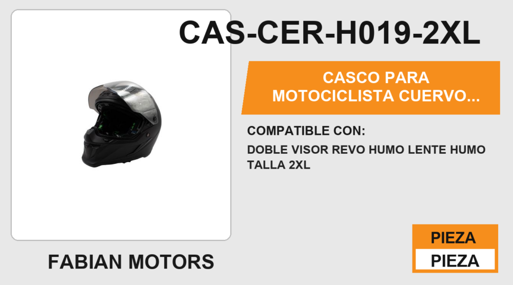 CASCO PARA MOTOCICLISTA CUERVO NEGRO MATE CERRADO HALF® CERTIFICADO ECE-22.06